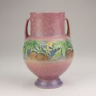 Roseville Pottery Baneda Vase, Shape 589-6, Pink