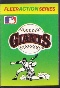 Fleer 1990 Baseball Card - Fleer Action Series - Giants - Picture 1 of 2