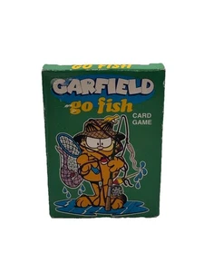 Vintage Nos 1978 Garfield Go Fish Kartenspiel KOMPLETT USA Spielkarten Co. - Bild 1 von 6