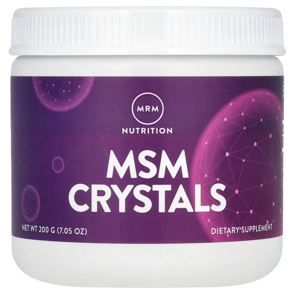 Cristales MSM, 7,05 oz (200 g) Foto 1 de 3