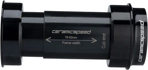 CeramicSpeed BBright Bottom Bracket - 24mm Spindle, Coated Races, Black - Picture 1 of 1