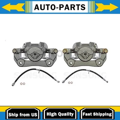 Pinza de freno delantera con mangueras lado conductor pasajero se adapta a Honda Accord 2013 Foto 1 de 4