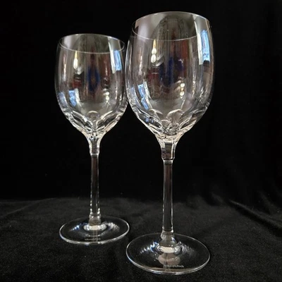 (2) RARAS Copas de vino Villeroy & Boch "PAVIA" 7-3/4", ¡USADAS EN EXCELENTE ESTADO! Foto 1 de 4