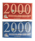 2000 P&D Mint Set Brilliant Uncirculated with Envelopes & COAs (20 Coin Set)