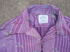 Purple Button-Front Vintage Casual Shirts for Men for sale | eBay