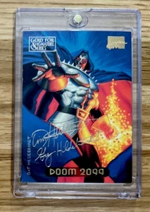 1994 Fleer Marvel Masterpieces Signature Card #33 DOOM 2099 - Mint Original Card - Picture 1 of 4