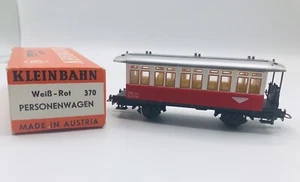 KLEINBAHN 370 PERSONENWAGEN - PASSENGER WAGON Red SCALE HO - Picture 1 of 4