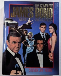 The COMPLETE JAMES BOND MOVIE ENCYCLOPEDIA Hardcover Book 1990 - Picture 1 of 2