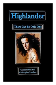 Christopher Lambert Signed Photo Double Matted and Museum Framed Ready to Hang - Picture 1 of 3