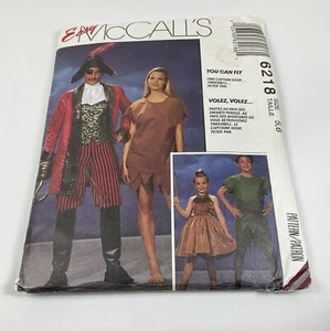 McCALL'S -  EASY Sewing Pattern 6218 - Kids Peter Pan/Tinkerbell Costumes -UNCUT - Picture 1 of 3