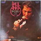 Paul Anka aufrichtig von 1969 auf Vinyl LP Schallplatte fast EX-Zustand