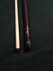 VIPER PRO SERIES 2 PIECE POOL CUE, 18.8OZ, RED COLORING, W/CASE, SWEET!
