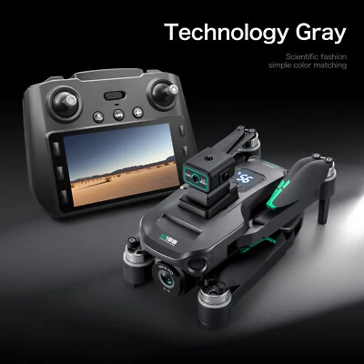 S159 RC Drone GPS FPV 4K HD Dual Camera 360°Obstacle Avoidance Smart Follow US - Image 1 of 4