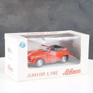 ^ Schuco Junior Line Porsche 356 Cabrio Model Car 1/43 #27003 - NOS - Picture 1 of 2