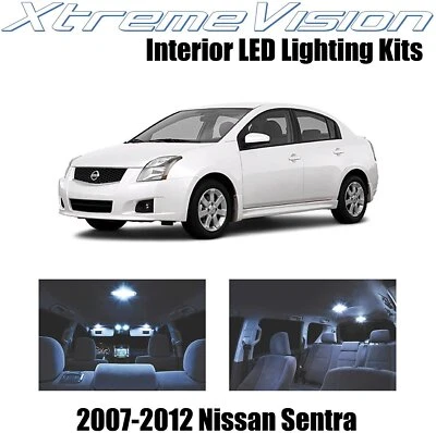 LED interior XtremeVision para Nissan Sentra 2007-2012 (6 piezas) Foto 1 de 2