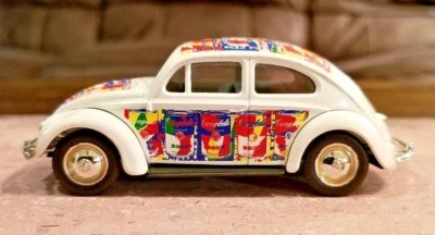 Lledo Campbell's 1952 Volkswagen Beetle Diecast Car 3.5" Long Andy Warhol - Image 1 of 4