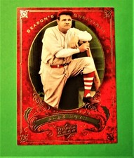 2007 Babe Ruth Upper Deck Large oversize Christmas Card Season's Greetings