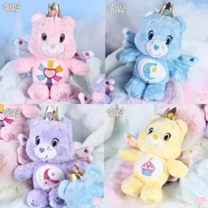 Portachiavi Care Bear Angel Wings Peluche Bambola Thailandia Collezione Esclusiva Nuovo Regalo - Foto 1 di 28
