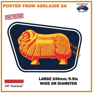 VINTAGE GOLDEN FLEECE GASOLINE PETROL DECAL BOWSER STICKER LARGE 240mm WIDE - Picture 1 of 1