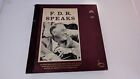 Franklin Delano Roosevelt "Fdr Speaks" Ltd Edition Lp Box Set* Rcd