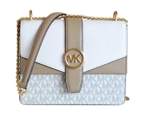 Michael Kors Tasche Bag GREENWICH SM FLAP XBODY Umhängetasche light cream multi - Bild 1 von 12