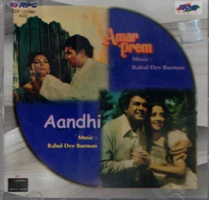 Amar prem  / Aandhi - 2 in one - Bollywood Music [ CD ]  RPG  sare gama - Picture 1 of 2