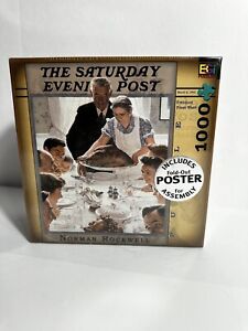 Saturday Evening Post NORMAN ROCKWELL Freedom From Want  Puzzle Buffalo Games