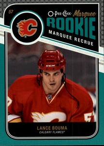 2011-12 O-Pee-Chee Calgary Flames Hockey Card #594 Lance Bouma Rookie