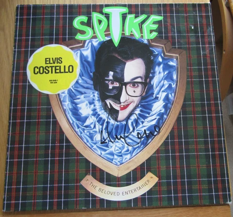 Elvis Costello Signed Vinyl LP Album In Person + Hologram COA Cover