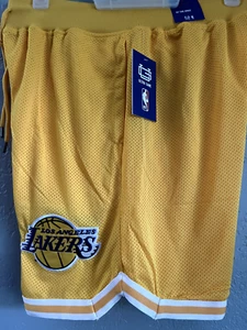 NBA Team Los Angeles Lakers Basketball Shorts Men’s Size Large - Picture 1 of 6