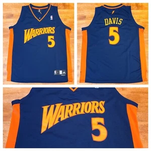 Baron Davis Golden State Warriors WE BELIEVE Adidas Jersey Sz Large +2 - Picture 1 of 12