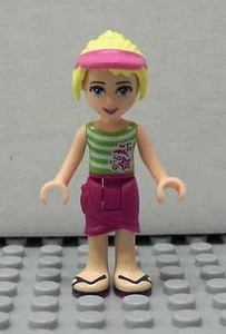 LEGO Friends - Stephanie - Figur Minifig Mädchen Heartlake Strandhaus NEU 41037 - Imagen 1 de 1