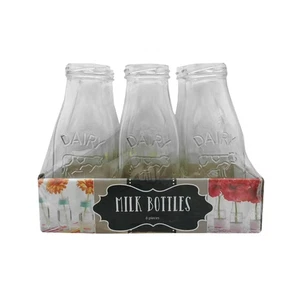 New Leisure Arts Milk Bottles Set of 6 - Bild 1 von 4