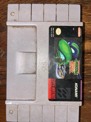 Teenage Mutant Ninja Turtles: Tournament Fighters SNES Super Nintendo - Image 1 of 4