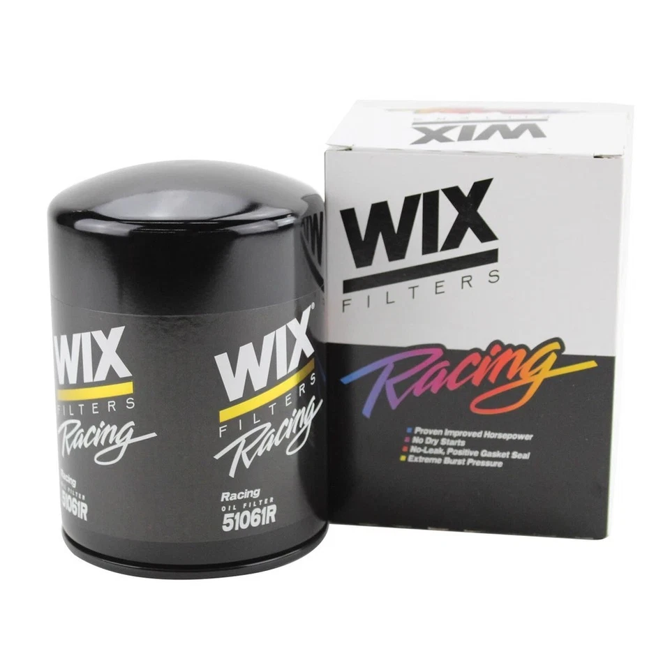 WIX 赛车发动机机油过滤器 51061R 适用于雪佛兰 El Camino 福特 GMC 五十铃 NPR — 第 1/4 张图片