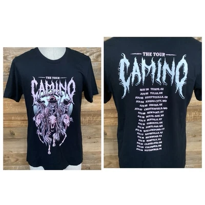 Camiseta The Band Camino- The Tour Camino Gráfica 2 Caras Talla Grande Foto 1 de 4