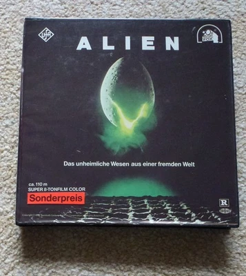 Super 8 Film in OVP, Alien, ca. 110m Color Tonfilm, TOP - Bild 1 von 3