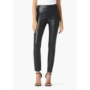 JOE'S JEANS KOREY FAUX LEATHER LEGGING IN BLACK - Picture 1 of 4