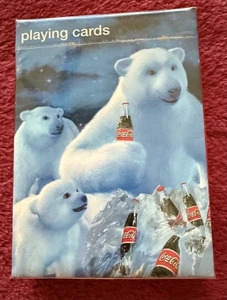 Tarjetas de juego de bicicleta Coca-Cola Polar Bears 2011 - selladas NUEVAS - Imagen 1 de 2