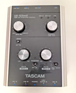 Tascam, US-122MK II, USB 2.0 2-channel Audio/MIDI Interface, Untested - Picture 1 of 11