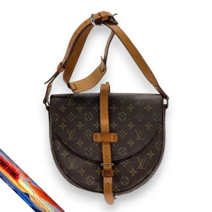 Louis Vuitton Shanti GM Monogram Canvas Brown Used Bag M51232 - Picture 1 of 5