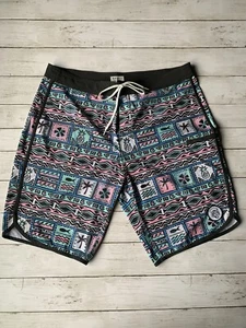 Catch Surf Weekender Boardshorts Trunks Jamie O’Brien JOB 20” Heat Weld Seams 36 - Picture 1 of 10