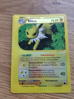 Pokemon TCG - Jolteon (SK 13) - Near Mint -  Skyridge - Reverse - Bild 1 von 2