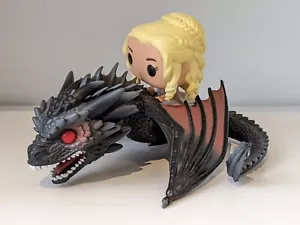 Daenerys and Drogon 15 OOB Funko Pop Vinyl - Game of Thrones Rides - Picture 1 of 4