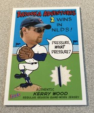 2004 Topps Bazooka Baseball Game Used #BA-KW Kerry Wood Chicago Cubs