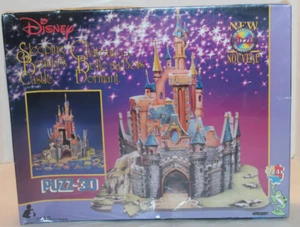 VINTAGE 1994 Wrebbit Puzz-3D Sleeping Beauty Castle Puzzle 224pc P3D-601 NOS - Picture 1 of 3