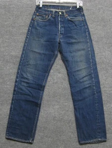 ORIGINAL VINTAGE 60er LEVI'S 501 RED TAB REDLINE DENIM JEANS USA 28x29 - Bild 1 von 11