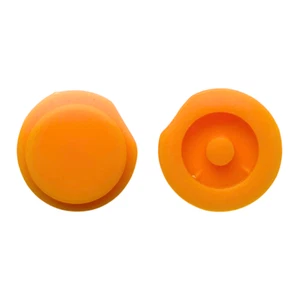 1X Autoschlüssel Gelbe Gummi Taste Tastenfeld NEU passend für Smart 450 fortwo - Picture 1 of 4