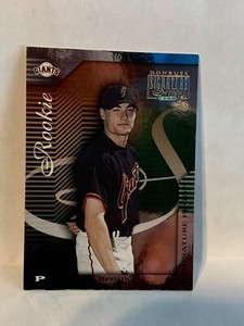 2001 Donruss Signature Proofs #186 David Brous - Serial #'d/25