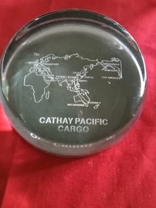 Unique Vintage Cathay Pacific Cargo Paperweight - Picture 1 of 3